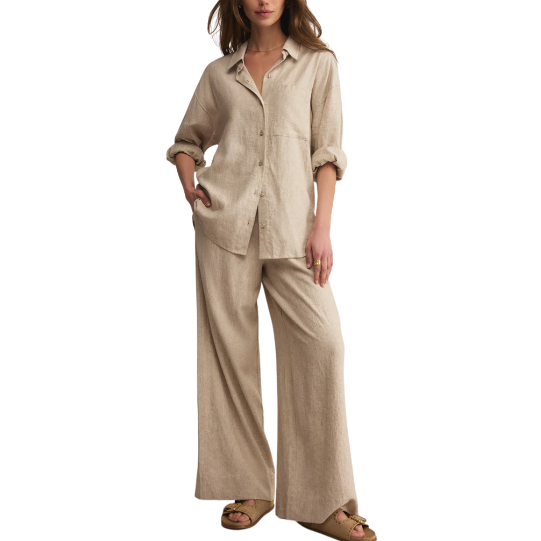HENRI PANT FLAX