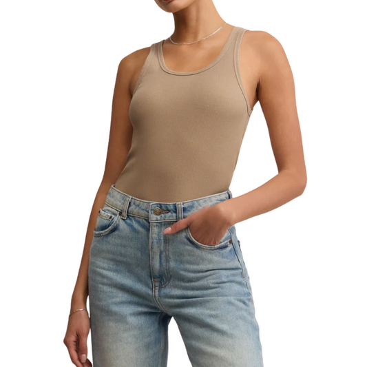 CLASSIC SCOOP TANK DESERT TAN