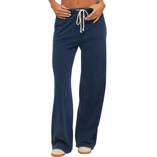 HUNTER KNIT DENIM PANT VINTAGE INDIGO