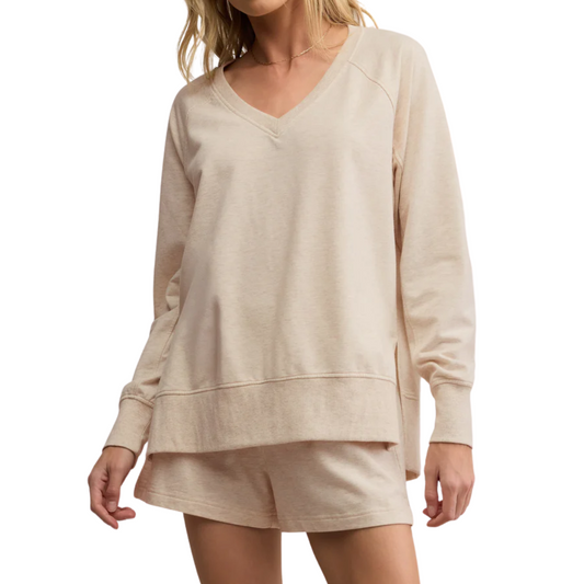 WEEKENDER SHORT LIGHT OATMEAL HEATHER