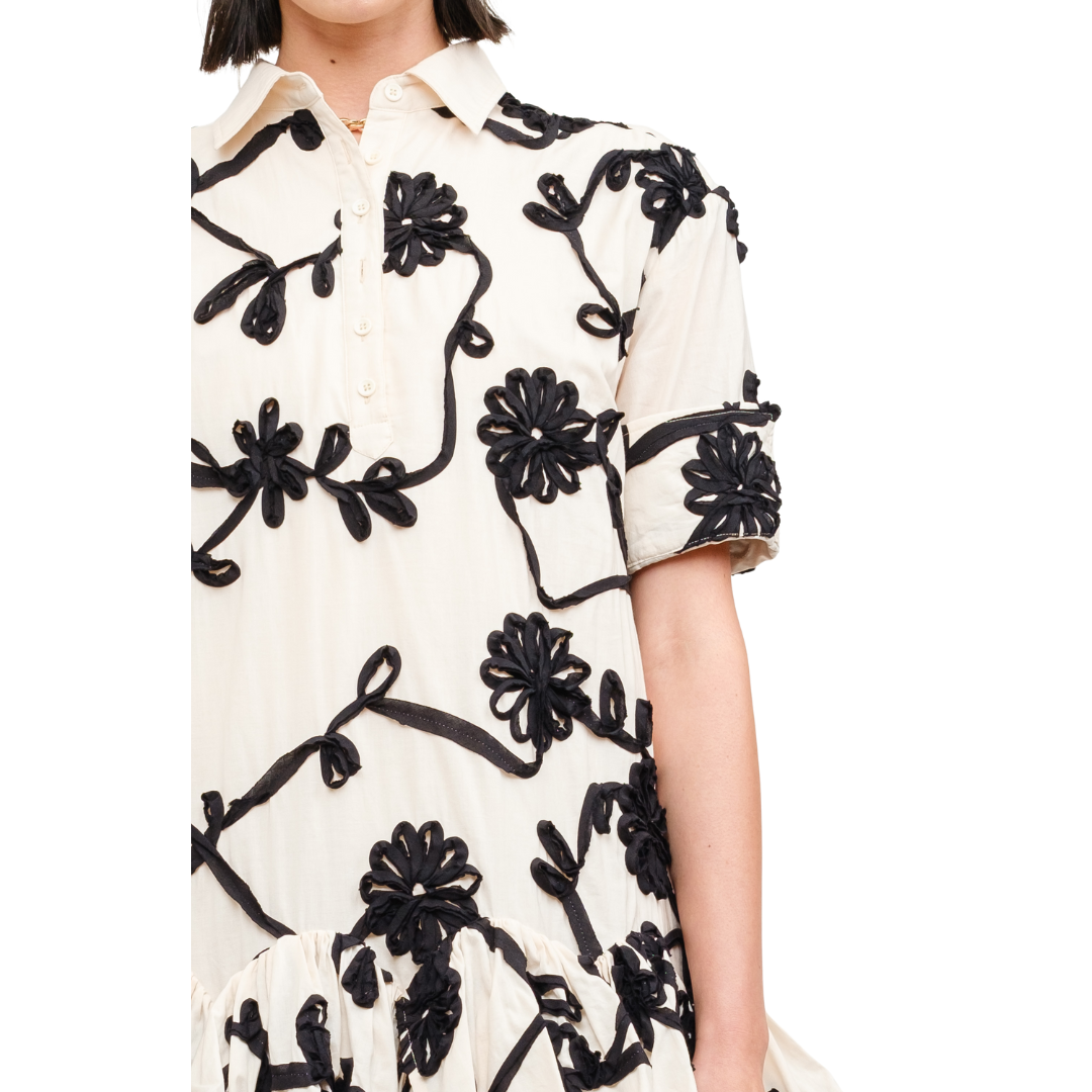 IVANNA DRESS NATURAL