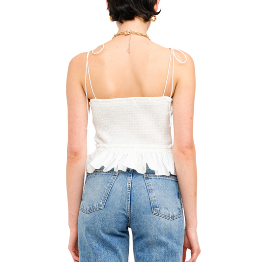 CARY TOP OFF WHITE