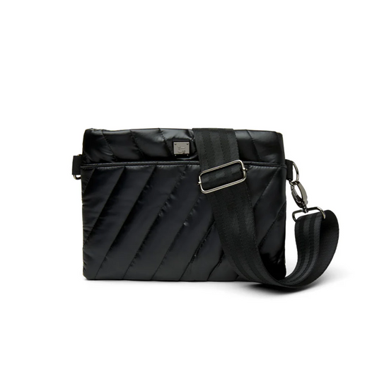 DIAGONAL BUM BAG 2.0 PEARL BLACK