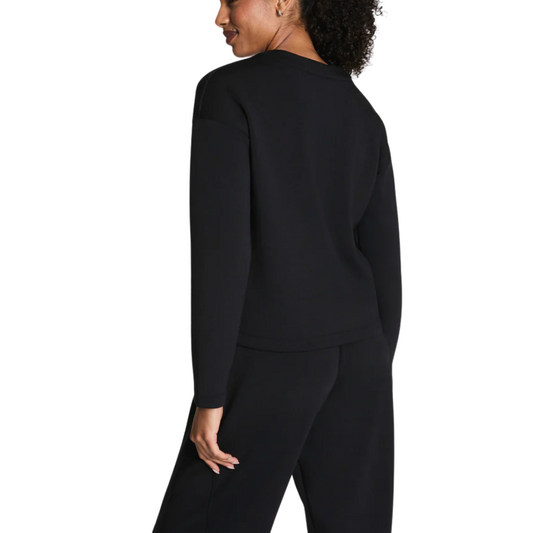 AIRESSENTIALS CARDIGAN VERY BLACK