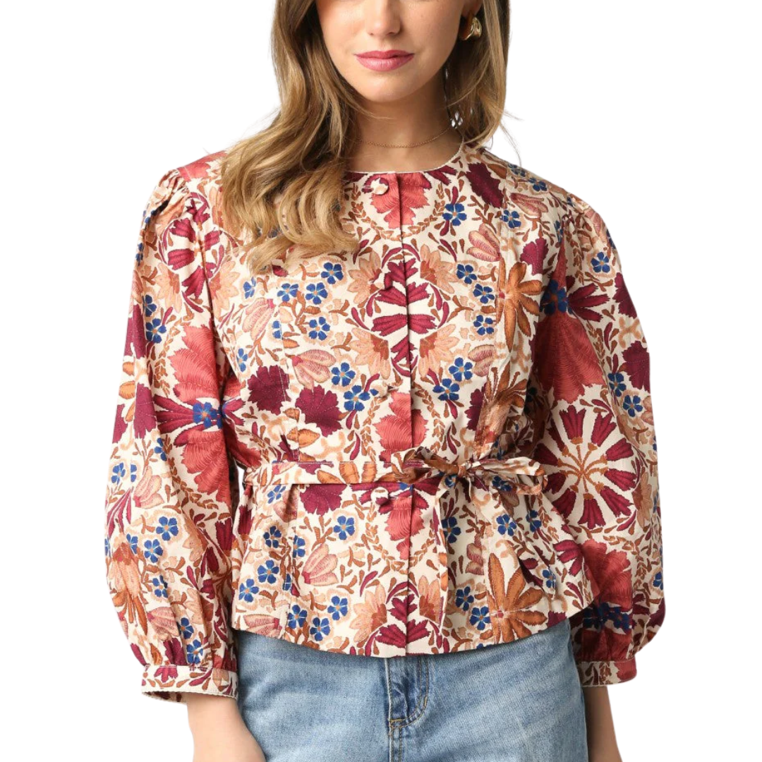 IRIS FLORAL TOP CREAM