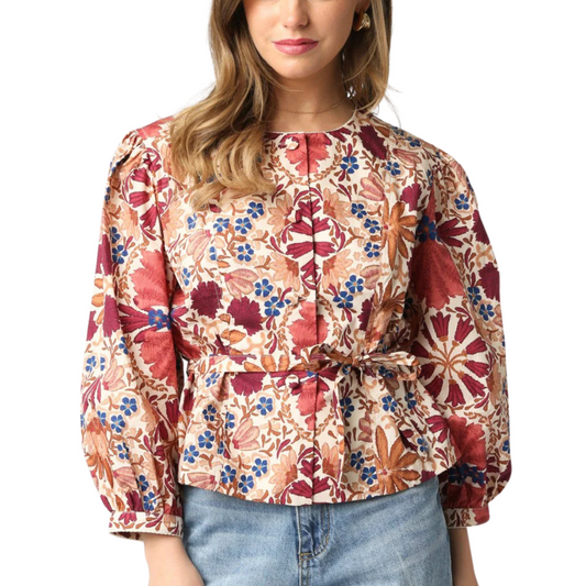 IRIS FLORAL TOP CREAM