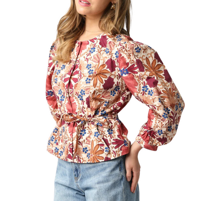 IRIS FLORAL TOP CREAM