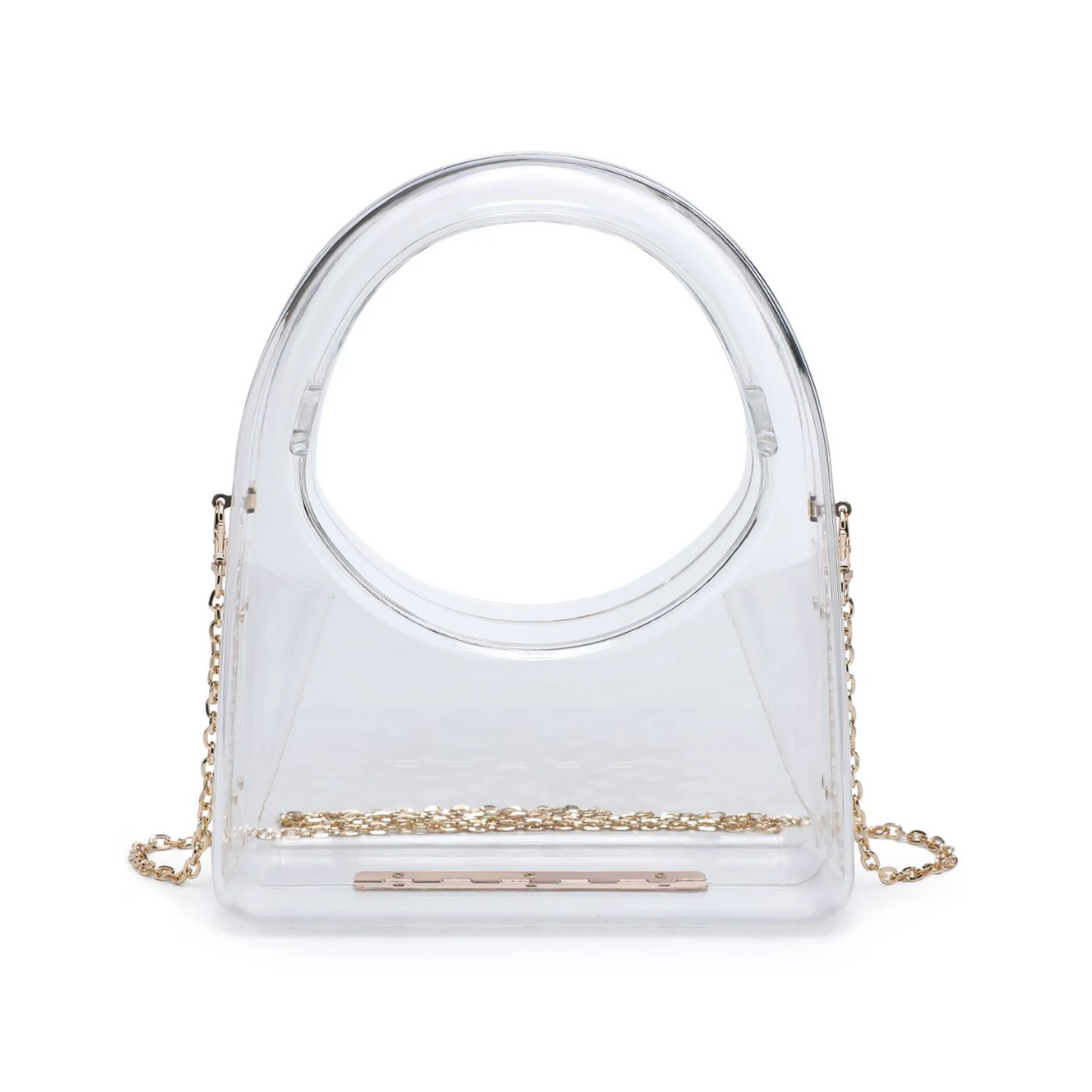 ZOILA EVENING CLEAR BAG CLEAR