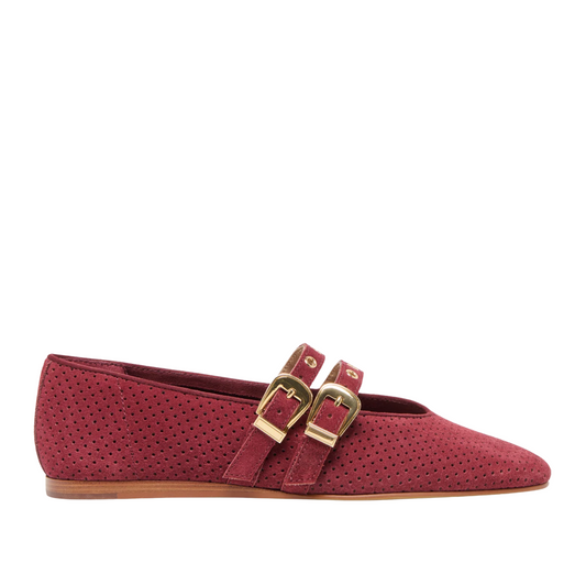 BAYLEE GROMMET FLAT OXBLOOD