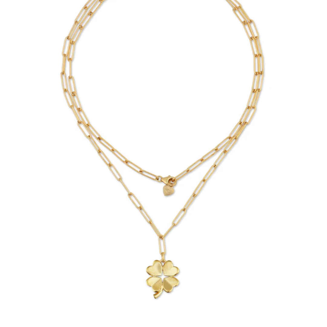 SMALL LUCK AND LOVE NECKLACE