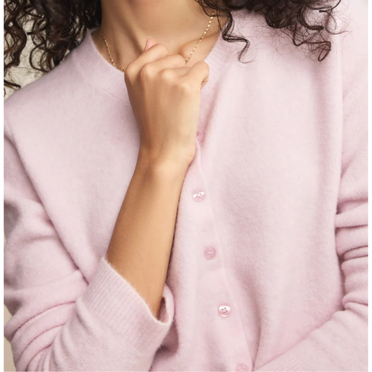MEDINA CARDIGAN WASHED PINK