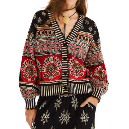 AINIKA LOVE COCONUT KNIT CARDIGAN