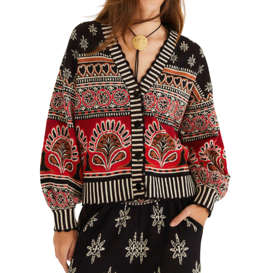 AINIKA LOVE COCONUT KNIT CARDIGAN