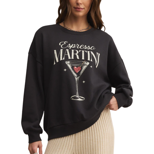 OVERSIZED MARTINI SWEATSHIRT