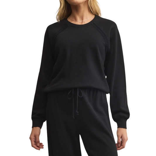 ALL AROUND SWEATSHIRT BLACK