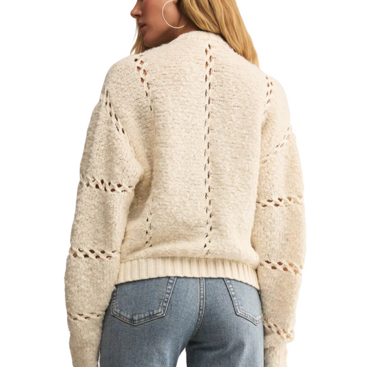 SUNDANCE SWEATER JACKET CRYSTAL