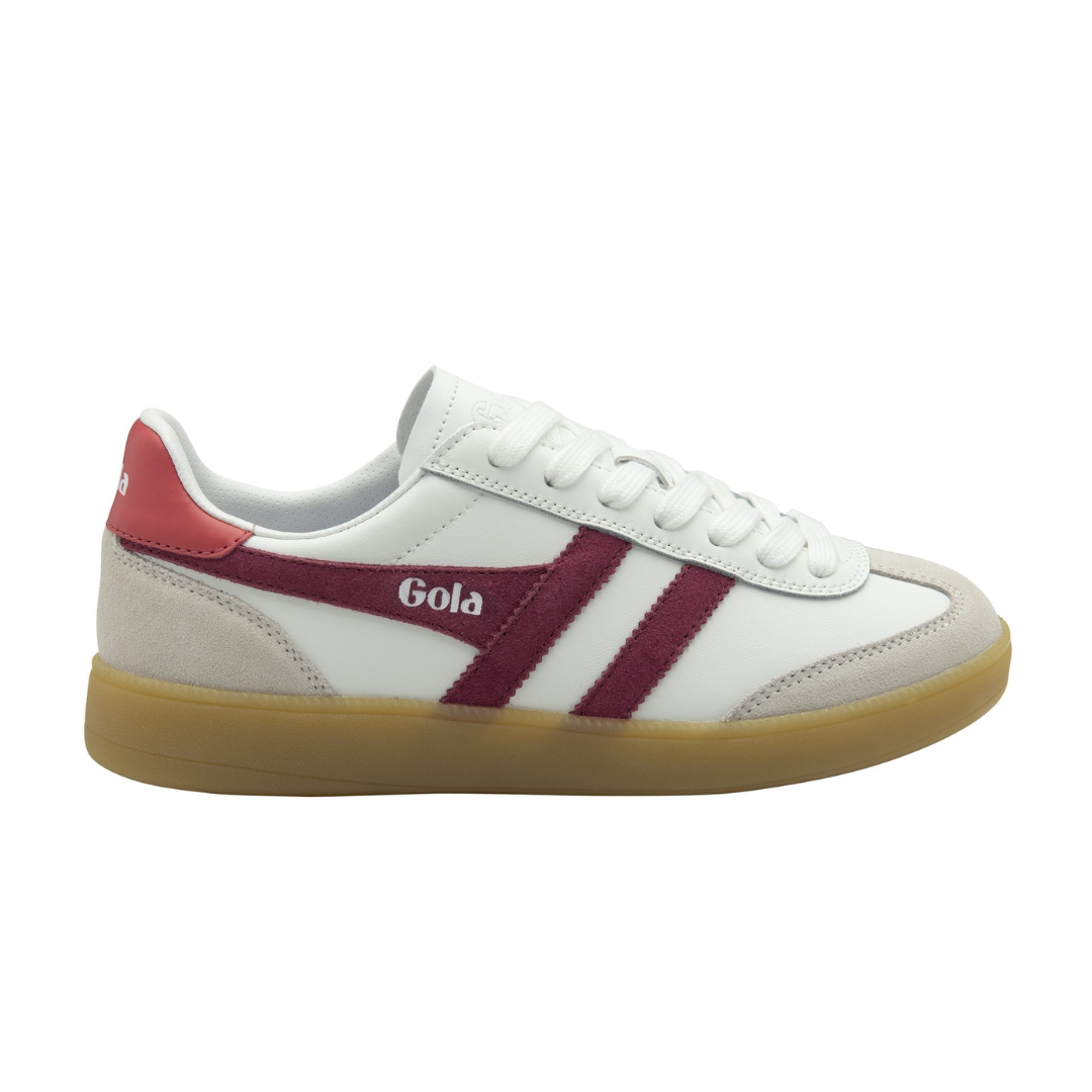 VIPER LEATHER SNEAKER CERISE/WHITE