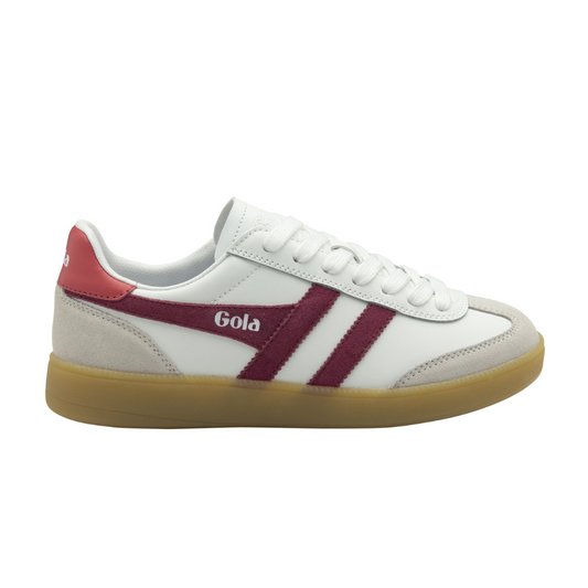 VIPER LEATHER SNEAKER CERISE/WHITE