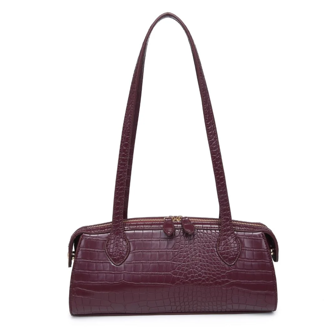 NESSA SHOULDER BAG WINE