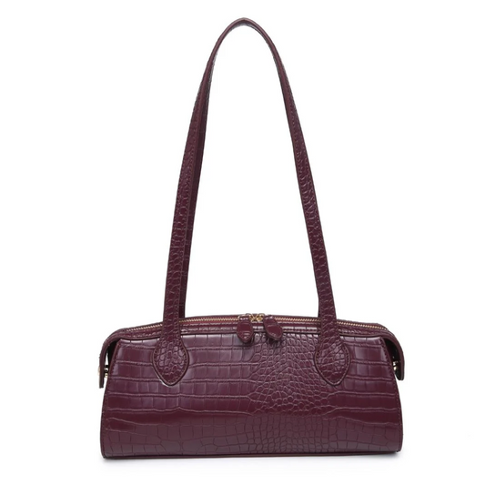 NESSA SHOULDER BAG WINE