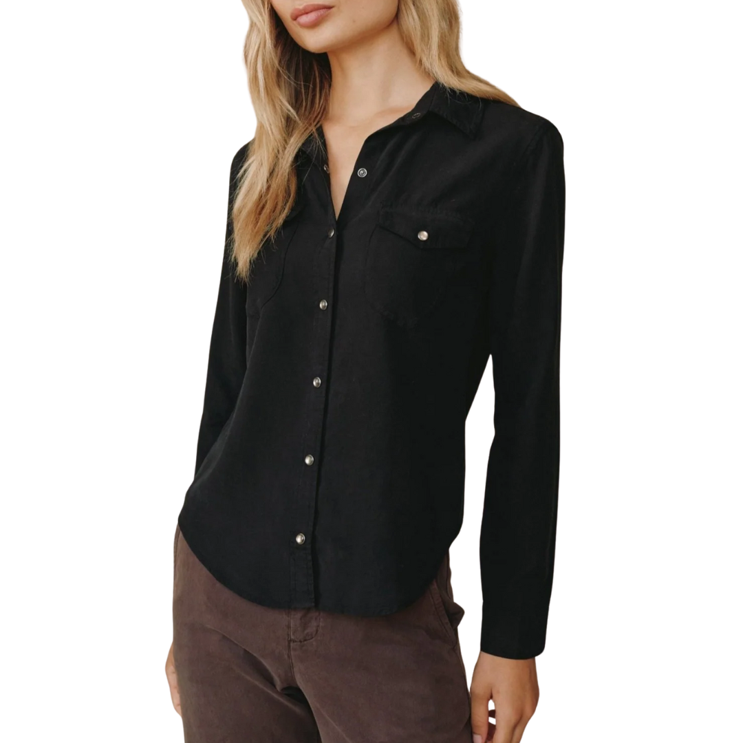 WESTERN SHIRT VINTAGE BLACK