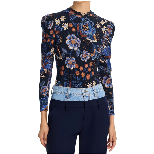 SNAKES BOUQUET BLACK BODYSUIT BLACK