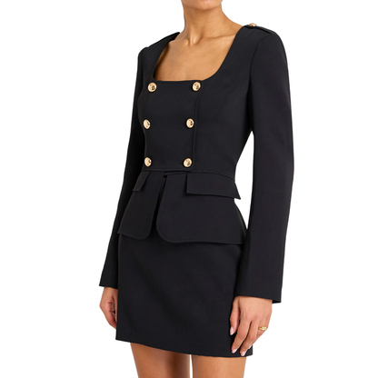 TOMPKINS DRESS BLACK