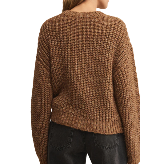 TIGERS EYE SWEATER COCONUT