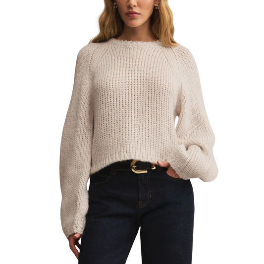 SHEENA SWEATER TURTLE DOVE