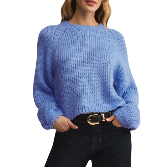 SHEENA SWEATER SERENE BLUE