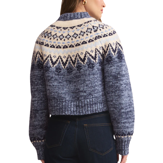 NORTH SEA FAIRISLE CARDIGAN