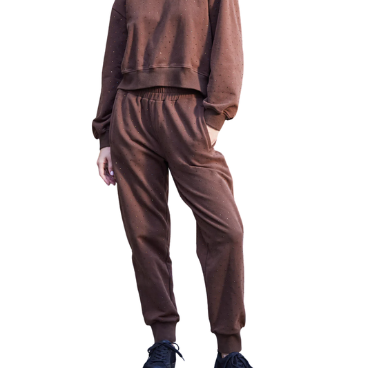 RUEL CRYSTAL PANTS HAZELNUT