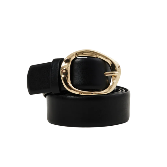 BERNADETTE BELT BLACK GOLD