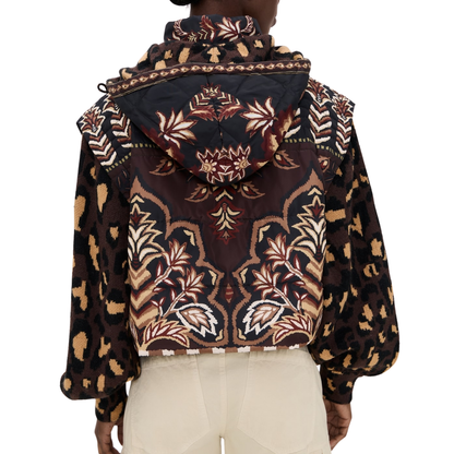WINTER AINIKA BROWN PUFFER JACKET
