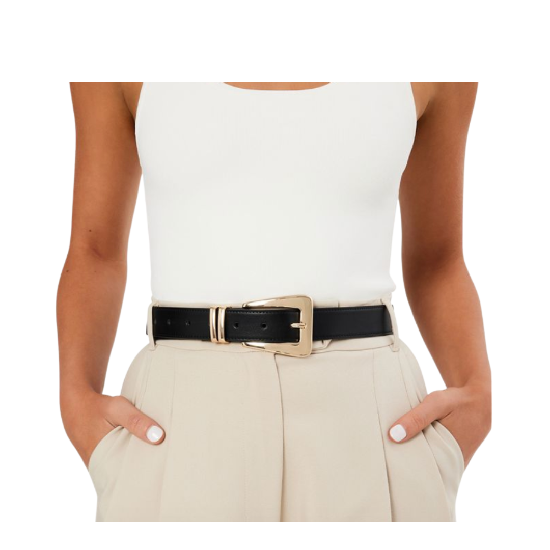 CARMEN BELT DARK CACAO