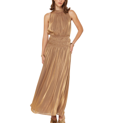 MAXI DRESS GOLD