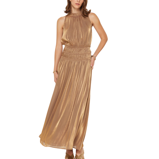 MAXI DRESS GOLD
