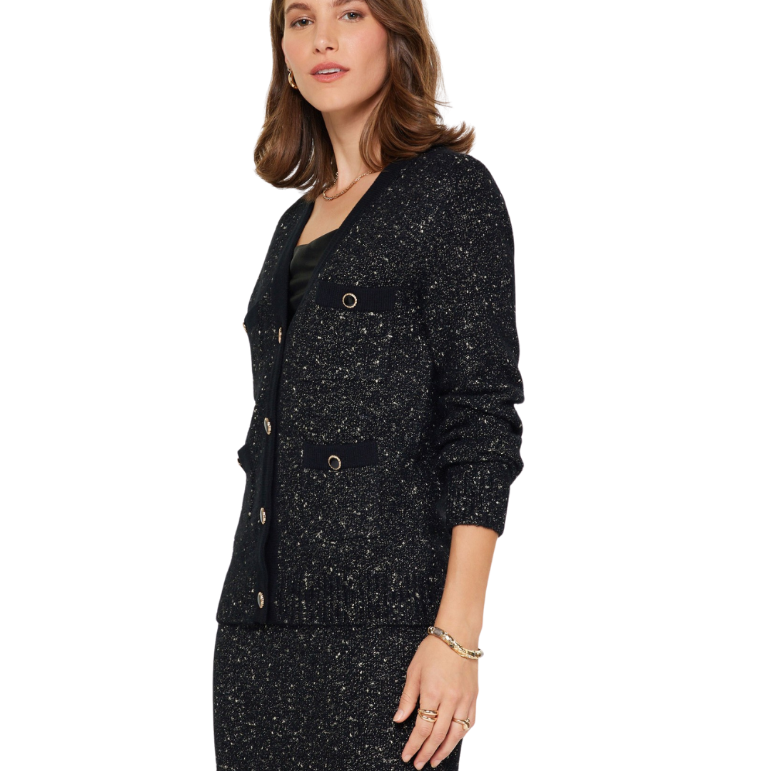 MULTI KNIT SKIRT BLACK