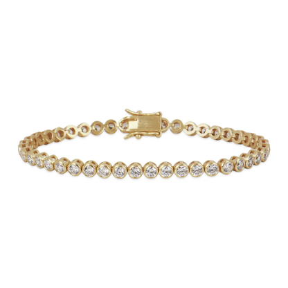 BEZEL TENNIS BRACELET