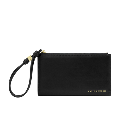 ARDEN LARGE WRISTLET PURSE BLACK