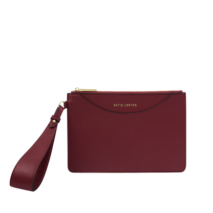 ALBA WRISTLET POUCH CHERRY