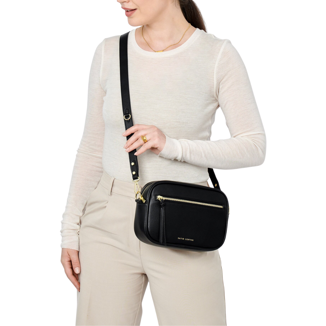 HALLIE CROSSBODY BLACK