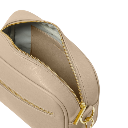HALLIE CROSSBODY LIGHT TAUPE