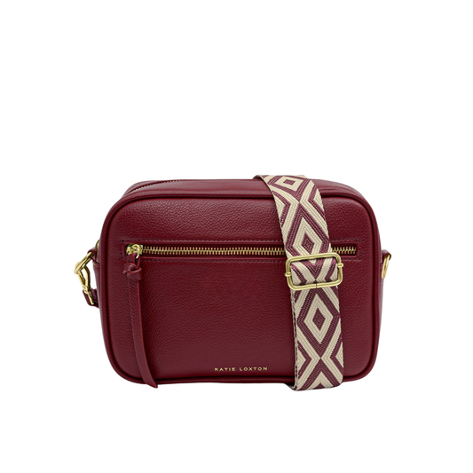 HALLIE CROSSBODY CHERRY