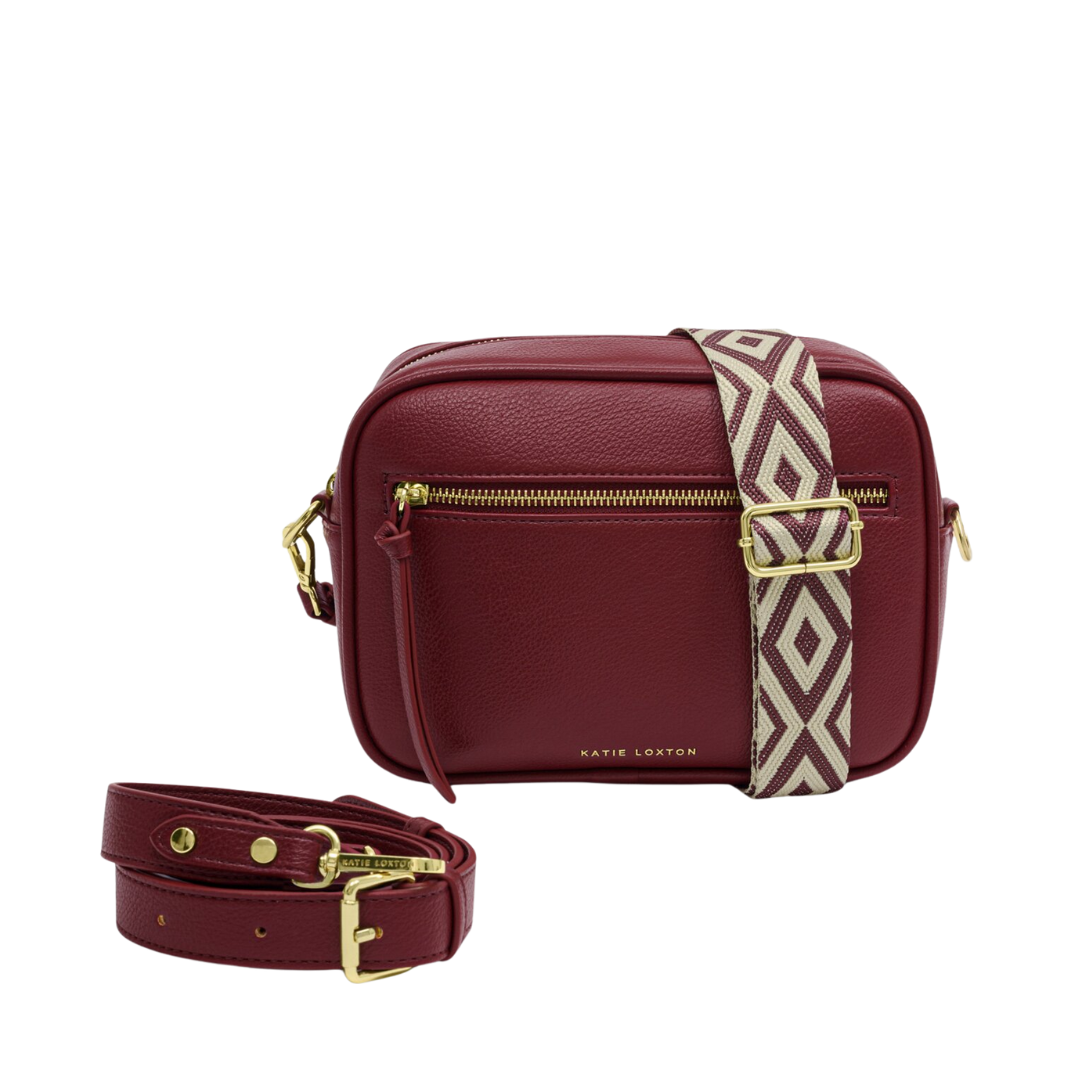 HALLIE CROSSBODY CHERRY