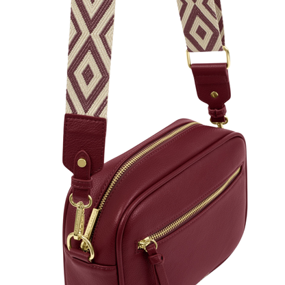 HALLIE CROSSBODY CHERRY