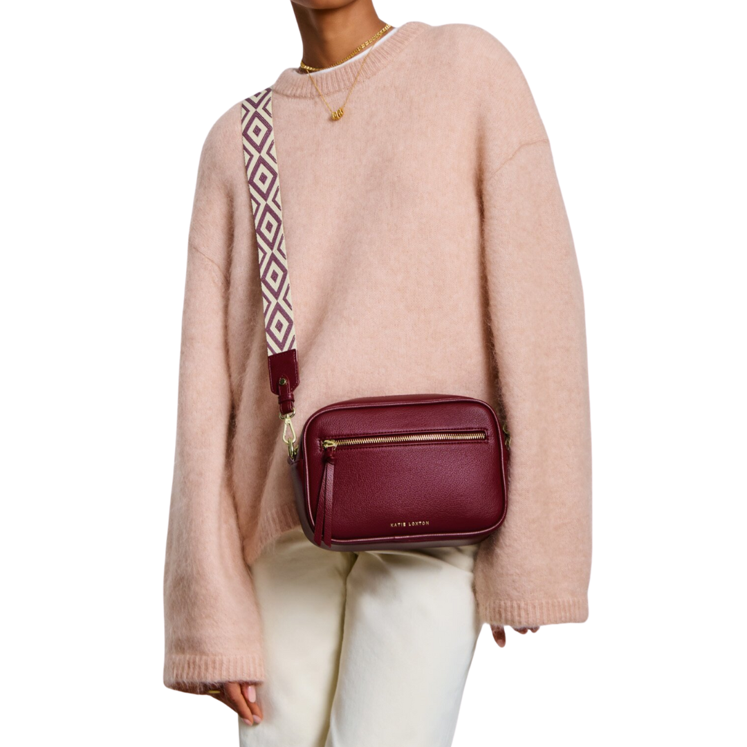 HALLIE CROSSBODY CHERRY