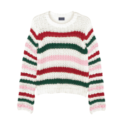 NORTH POLE STRIPED SWEATER