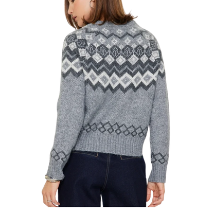 FAIR ISLE SWEATER GREY