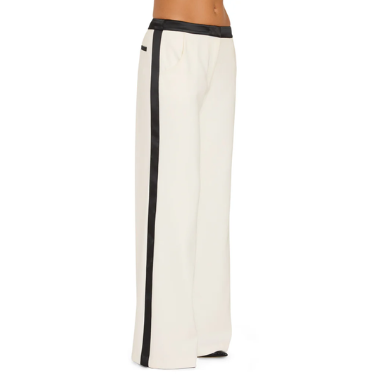 CAVIAR PANTS IVORY/BLACK